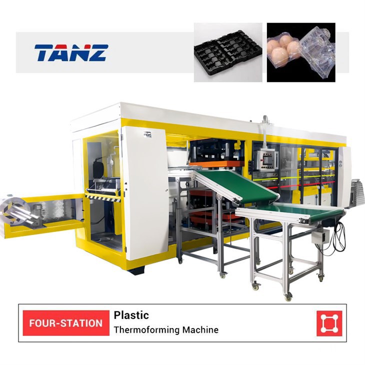 Plastic Blister Machine Positive And Negative Pressure Vacuum Forming Machine