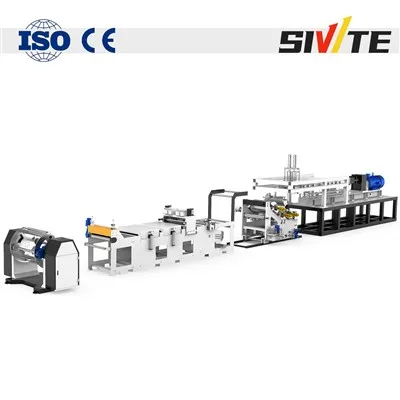 Ligne d'extrusion de feuilles PP, PS